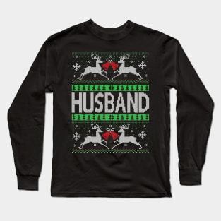 Husband ugly Christmas sweater  matching Christmas Long Sleeve T-Shirt